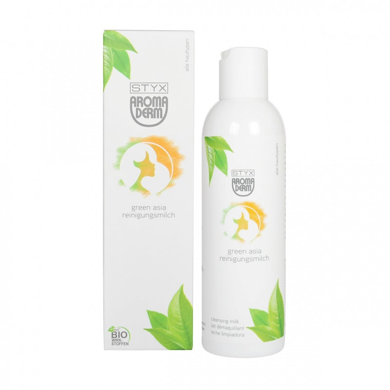 Green Asia cleansing milk | 200ml | Aroma Derm