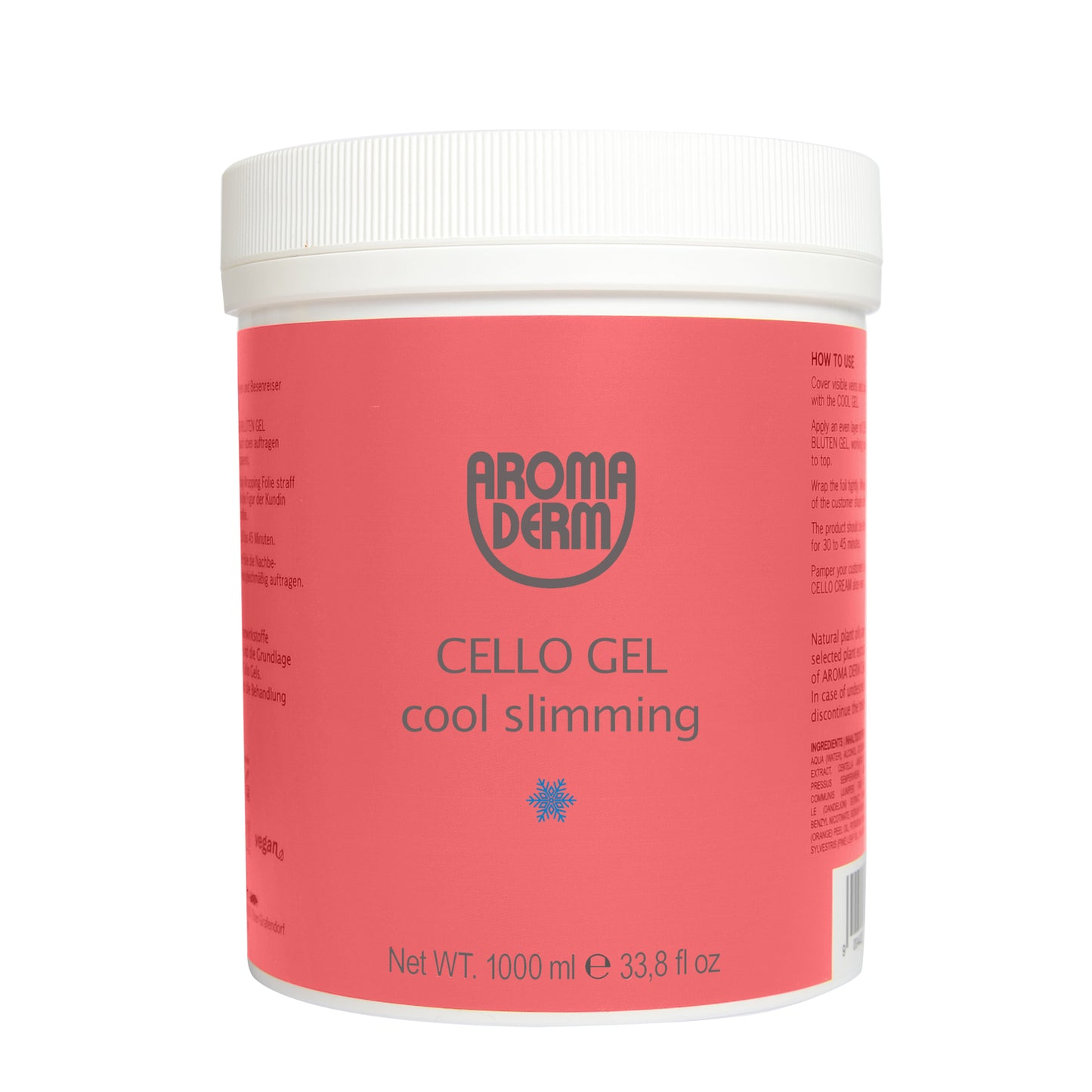 Cello Gel | Cool Slimming | 1000 ml | Aroma Derm